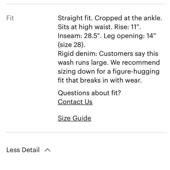 Everlane 90’s Cheeky Jean - Picture 6 of 10